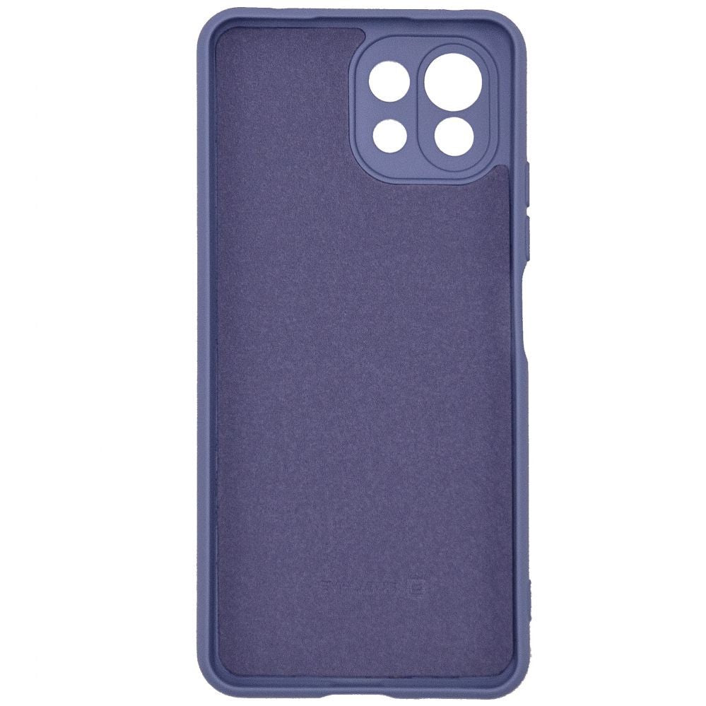 Back panel cover Evelatus Xiaomi Mi 11 Lite/11 Lite 5G/11 Lite 5G NE Nano Silicone Case Soft Touch TPU Grey