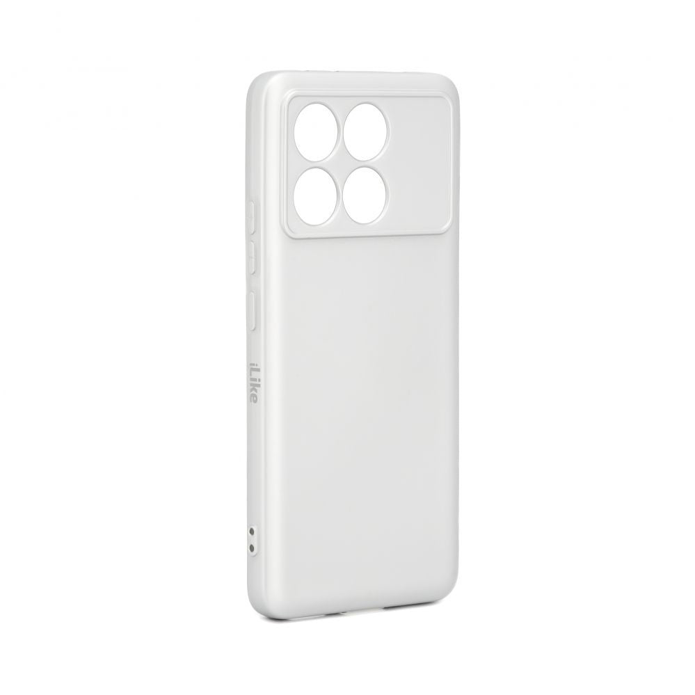 Tagakaaned iLike Xiaomi Poco X6 Pro Nano silicone case Silver