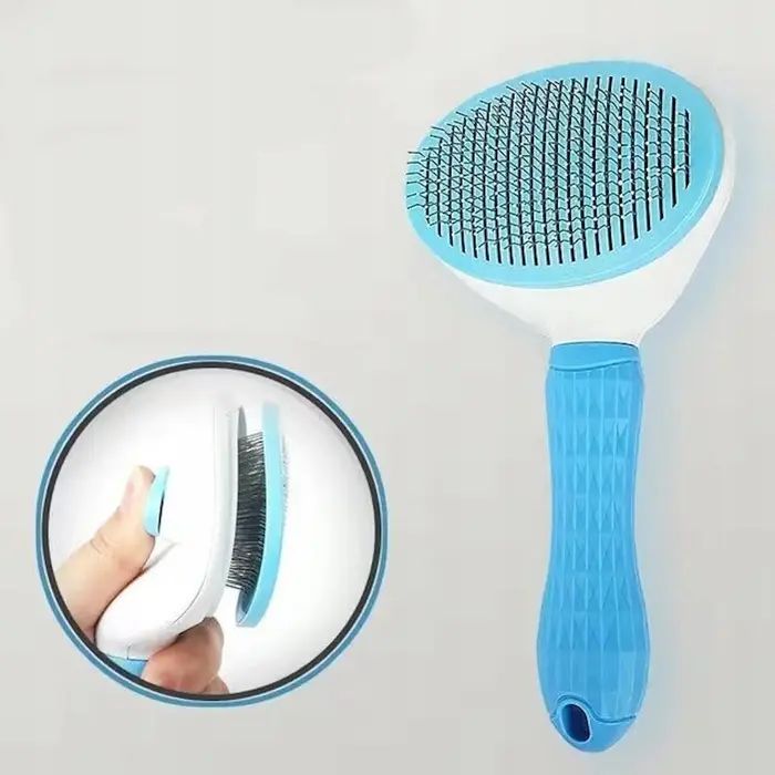 Другой товар iLike  Pet Smart Pet Comb for Dogs & Cats Soft Silicone De-shedding Brush for 15–25 mm Fur