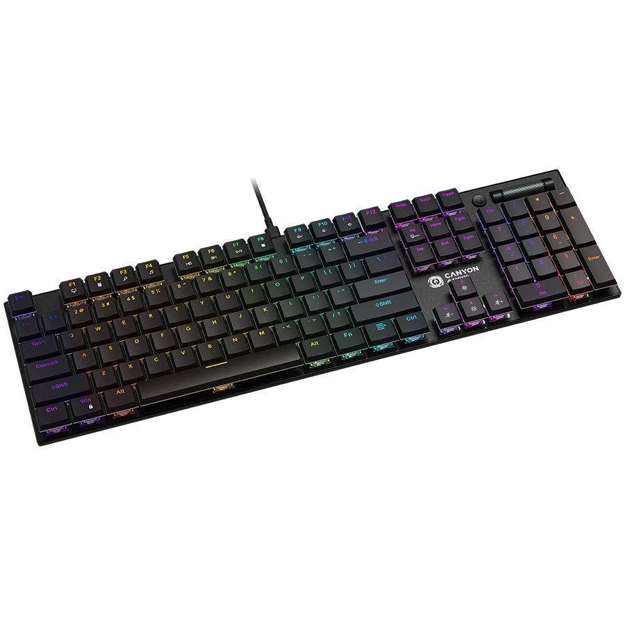 Arvuti klaviatuur Canyon  CANYON keyboard Cometstrike GK-55 EN Wired