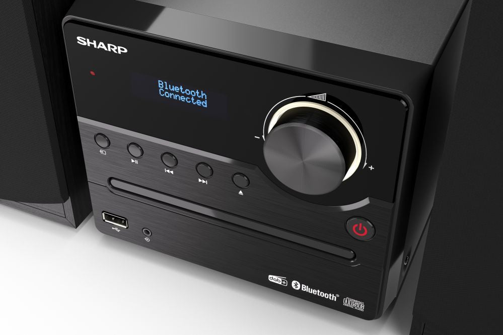 Интерактивное решение Sharp  XL-B517D(BK) Hi-Fi Micro System, CD/FM/USB/Bluetooth v5.0, Aux-in, 45W, Black