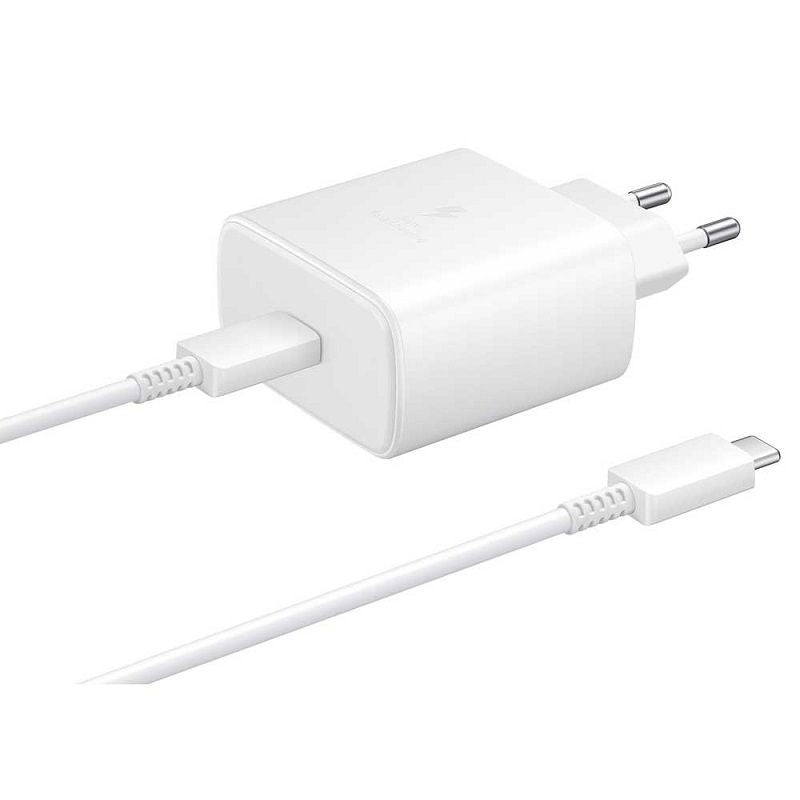 Adapter Samsung EP-TA845XWE Samsung USB-C 45W Travel Charger White White
