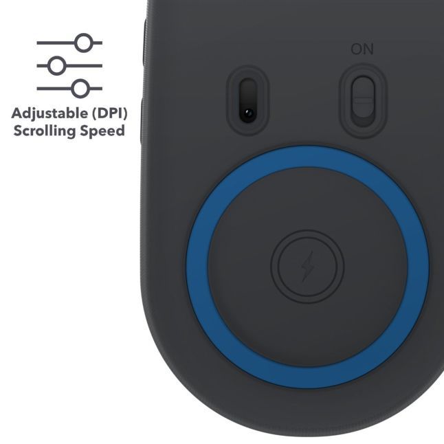 Other Computer Accessory Zagg  ZAGG-Promouse- Wireless Mouse & Wireless Charge Pad-Charcoal