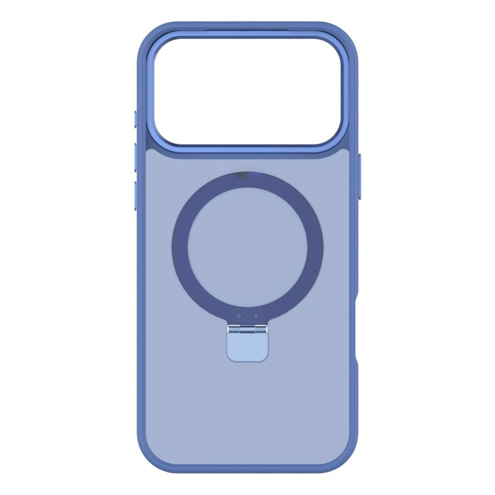 Back panel cover Evelatus Apple iPhone 17 Pro Max Shield Case With MagSafe & Stand Matte Blue