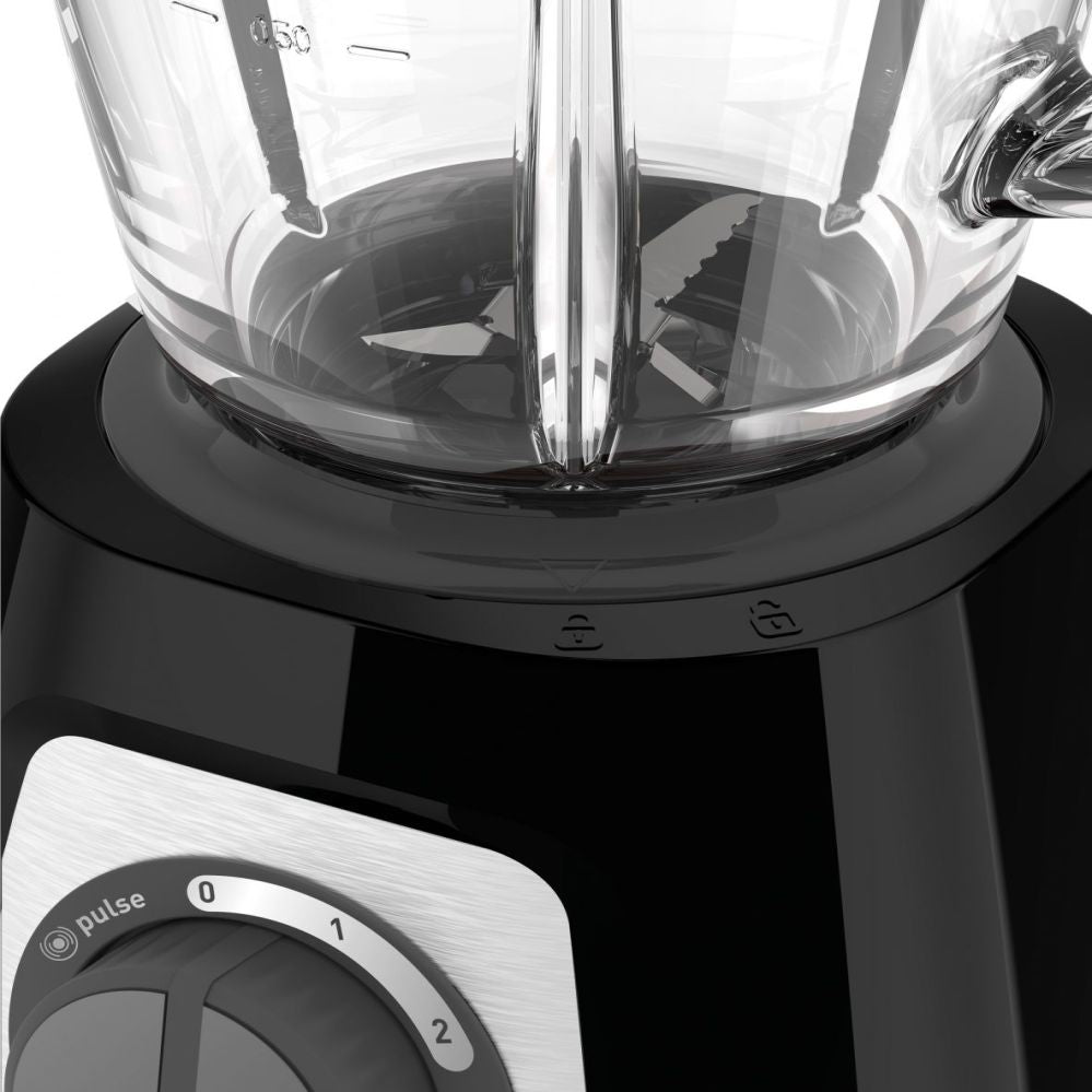 Mixers and blenders TEFAL  Blender BL438831 BlendForce Tabletop, 800 W, Jar material Glass, Jar capacity 1.25 L, Ice crushing, Black