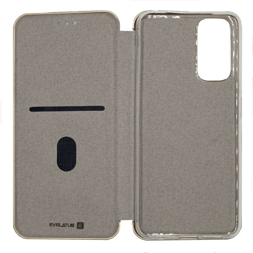 Book case Evelatus Samsung Galaxy A02s Book Case Gold