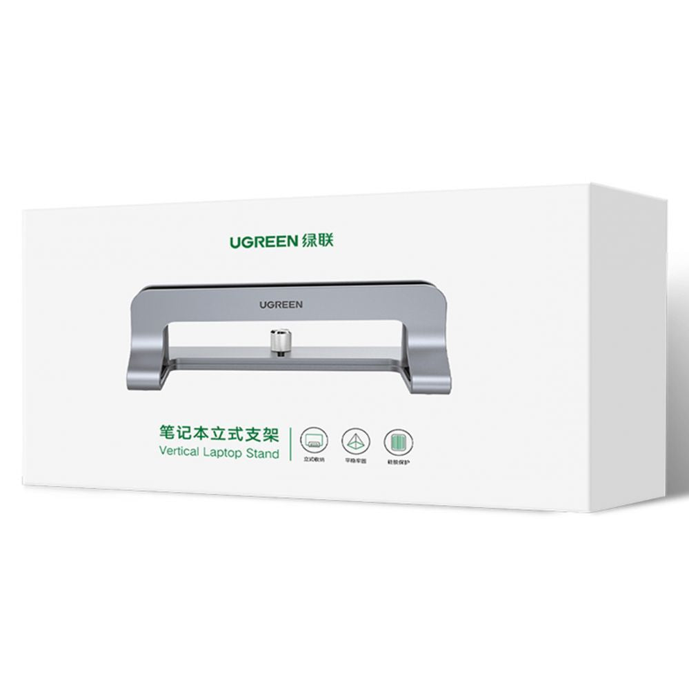 Зарядное устройство Ugreen  Ugreen LP258 Vertical Stand for 2 Devices Aluminum for Laptop Tablet - Silver