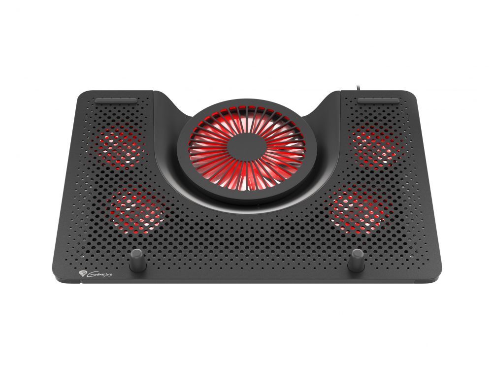 Jahutid Genesis  Laptop cooling pad, OXID 550 15.6-17.3 5 FANS, LED LIGHT, 1 USB