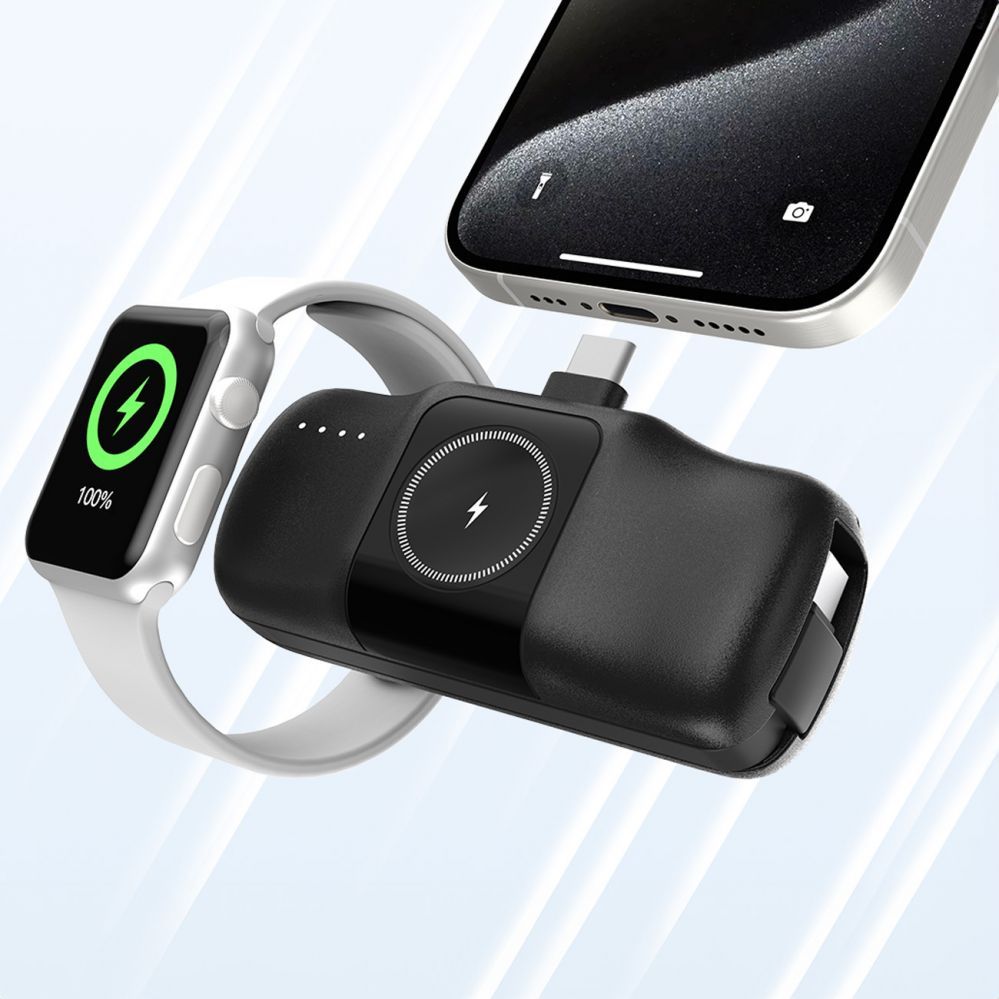 Внешний аккумулятор Wozinsky  Black \ USB-C (męski)