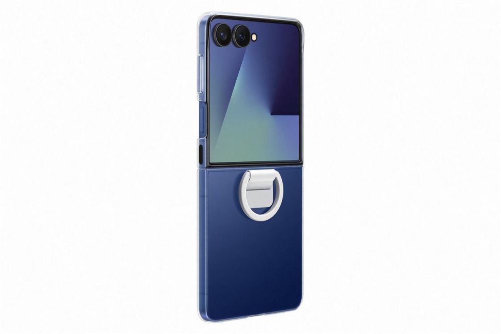 Back panel cover Samsung  QF766CTEGWW Ring Case (Clear) Samsung Galaxy Flip7, Transparent