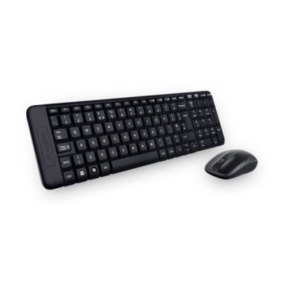 Computer keyboard Logilink  Logitech Mouse and keyboard set 920-003168 / MK220 US Black