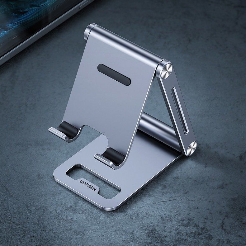 Авто держатель Ugreen  Ugreen metal aluminum folding phone holder tablet gray (LP263 80708)