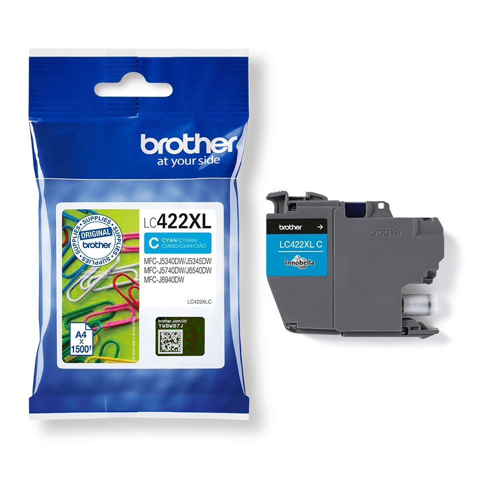 Printer accessories Brother  LC422XLC Ink Cartridge, Cyan