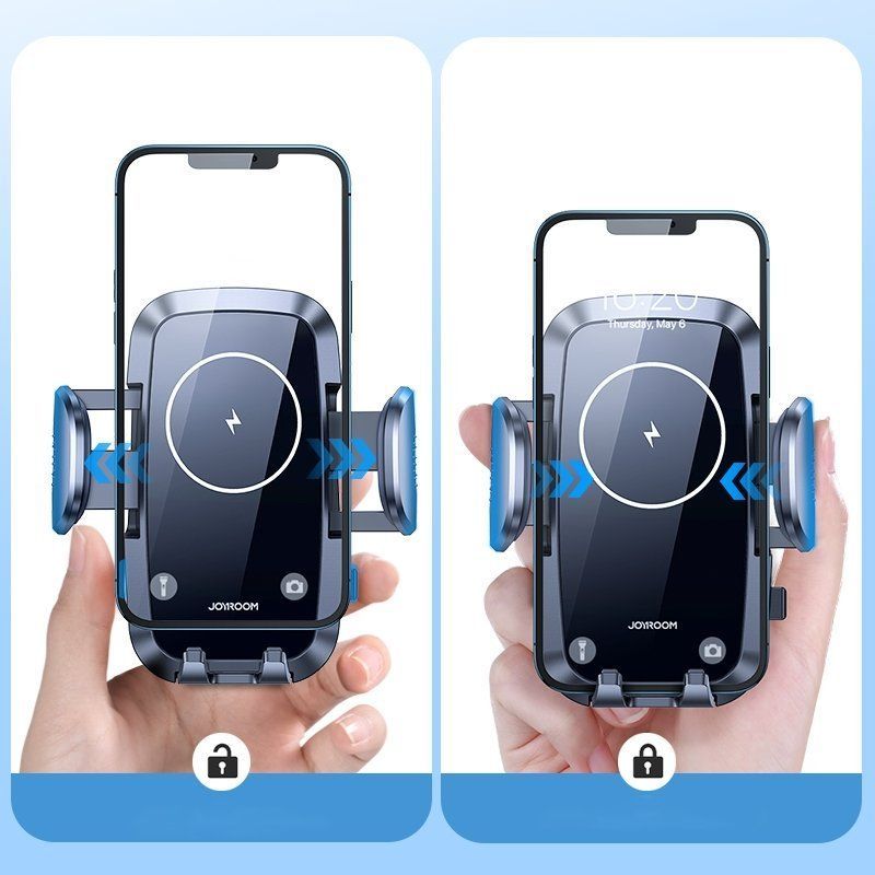 Car charger Joyroom Joyroom car air vent holder Qi wireless charger 15W black (JR-ZS241)