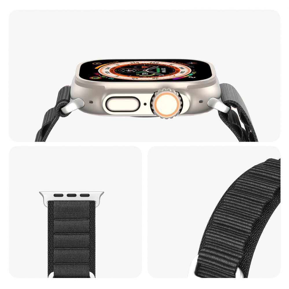 Tagakaaned Dux Ducis - Sport Buckle Strap for Apple Watch 38/40/41/42MM Black