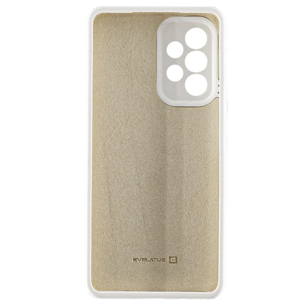 Чехол на заднюю панель Evelatus Samsung Galaxy A73 5G Premium Soft Touch Silicone Case White