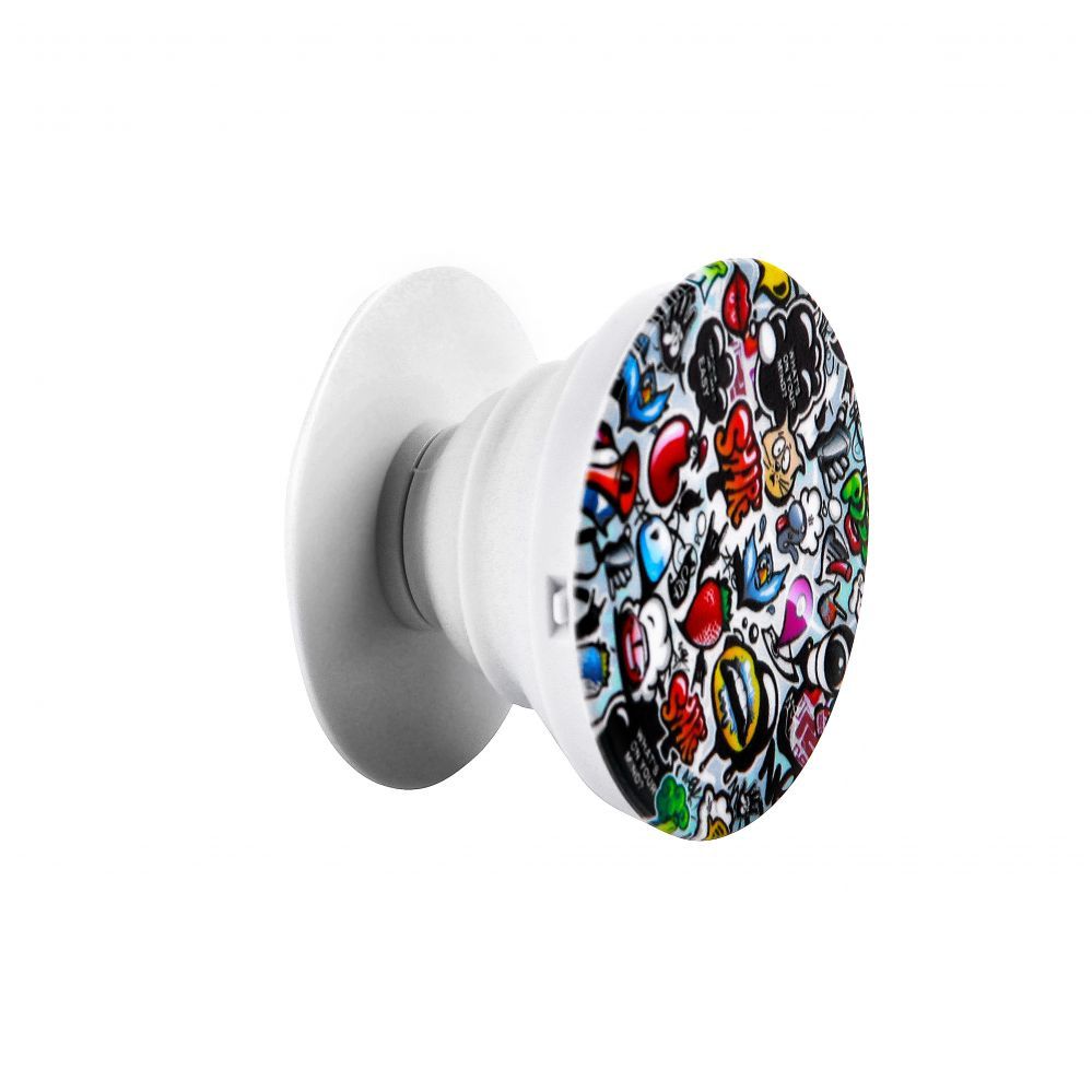 Universaalne telefonihoidja (Popsocket) iLike  Universal Pop Holder Stikers