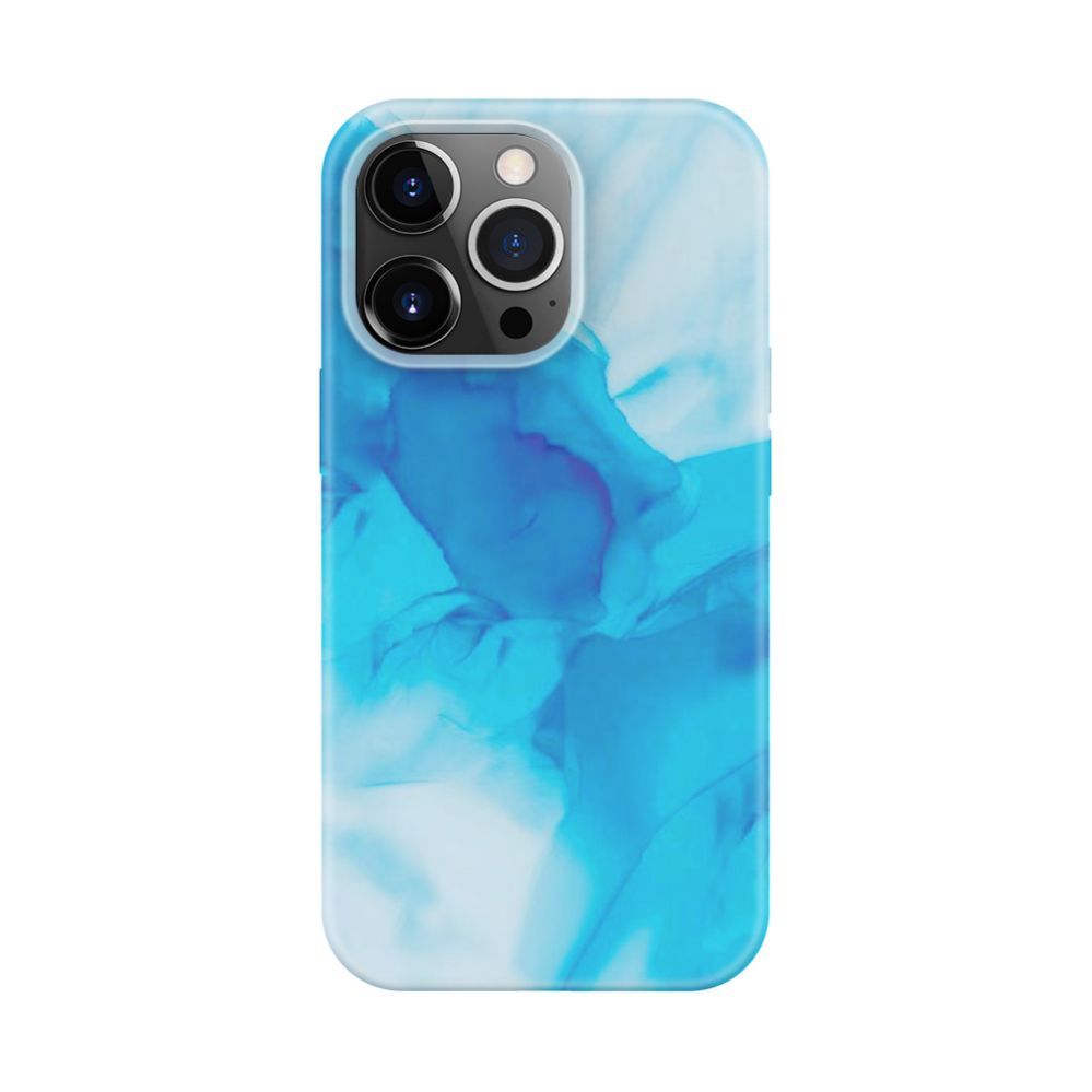 Tagakaaned Evelatus Apple iPhone 13 Pro Max Premium Silicone case Customized Print Blue