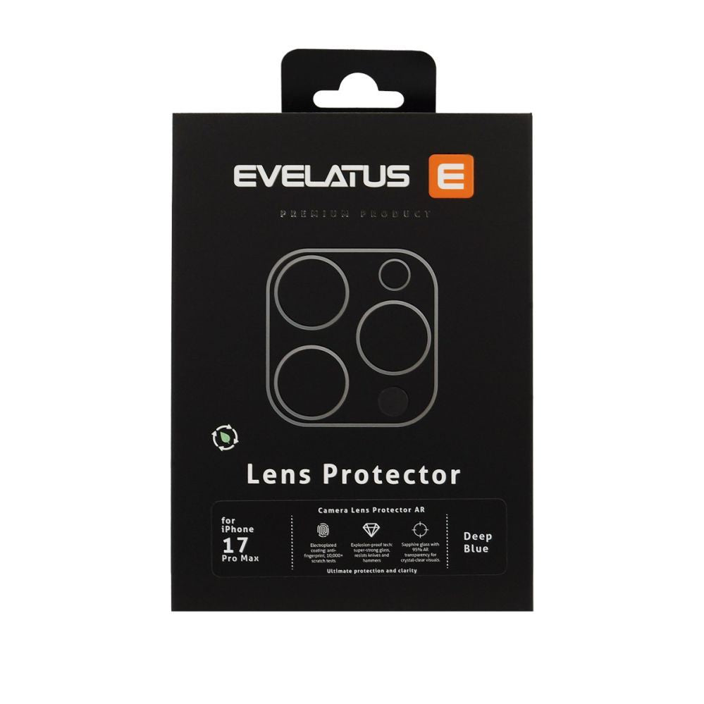 Kaitseklaasid Evelatus Apple iPhone 17 Pro Max Full body camera lens protection premium Deep Blue