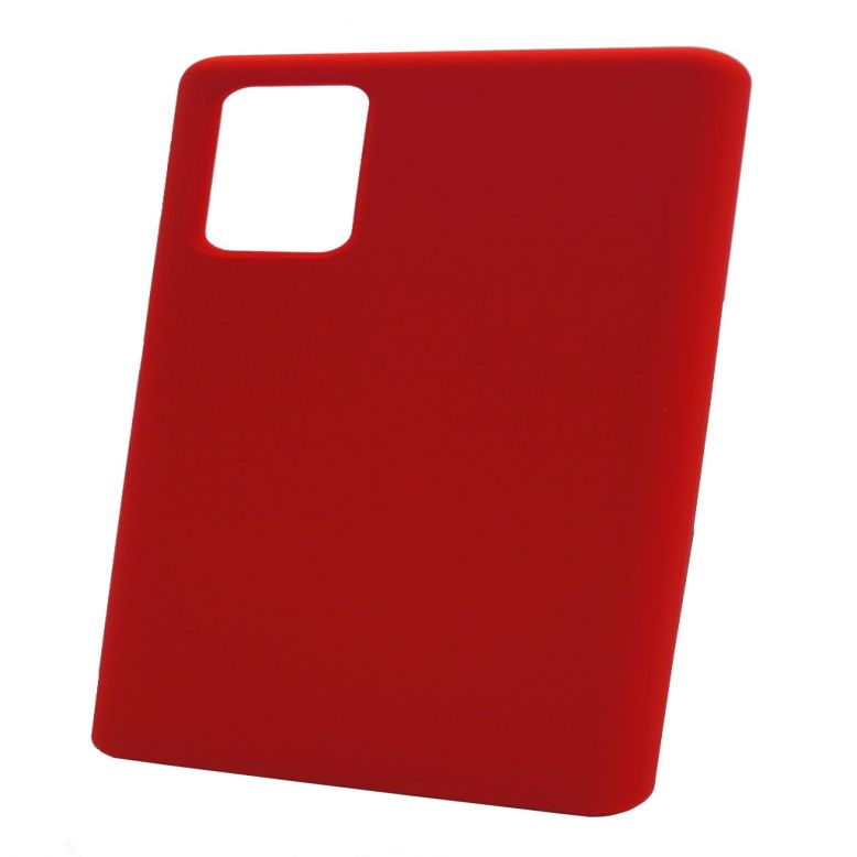 Back panel cover Evelatus Samsung Galaxy Note 20 Premium Soft Touch Silicone Case Red