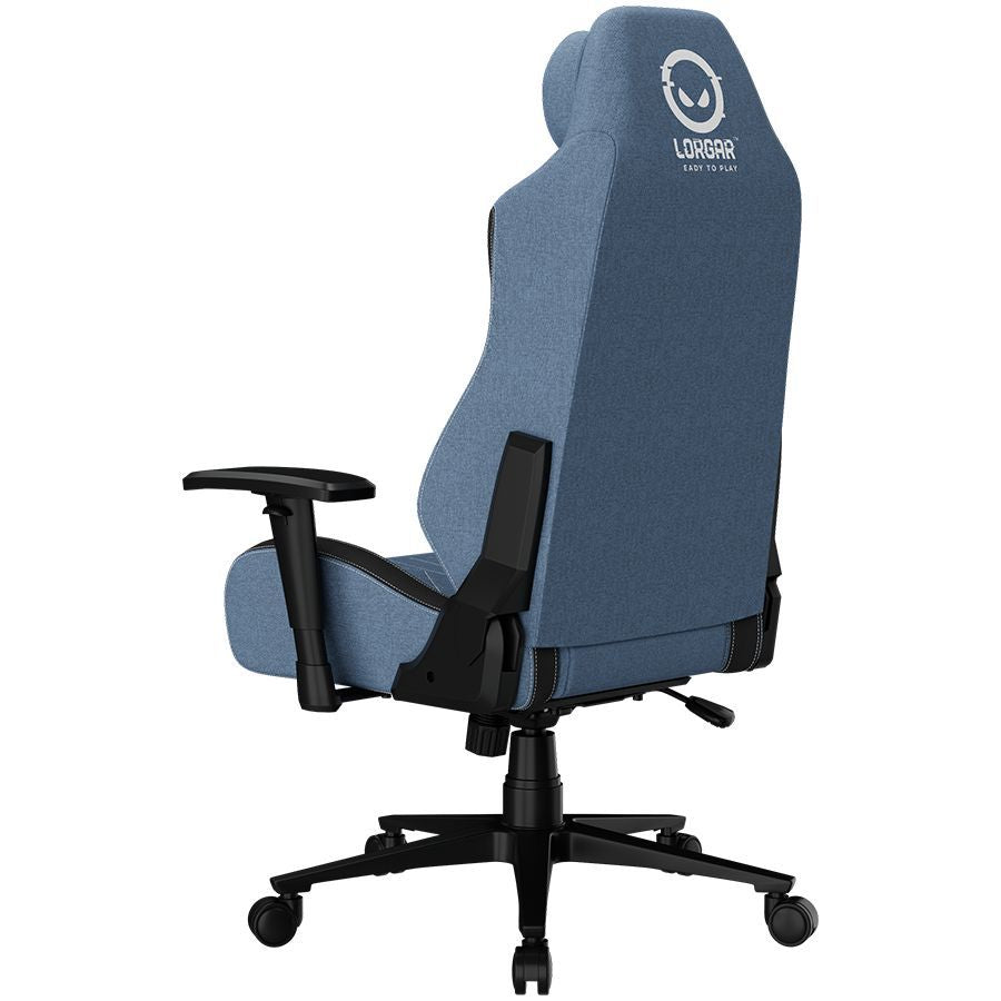 Computer chairs / desks LORGAR LORGAR CHA41, Ergonomic Gaming Chair Advanced, premium anti-stain fabric, Blue