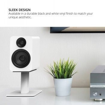 Bluetooth Speaker Accessories KANTO AUDIO  KANTO AUDIO PAIR - PASSIVE SPEAKERS WITH 1" SILK DOME TWEETER AND 4" KEVLAR WOOFER - WHITE