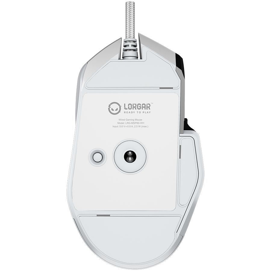Arvutihiir LORGAR  LORGAR MSP80, 8000 Hz Gaming Mouse Pro, White