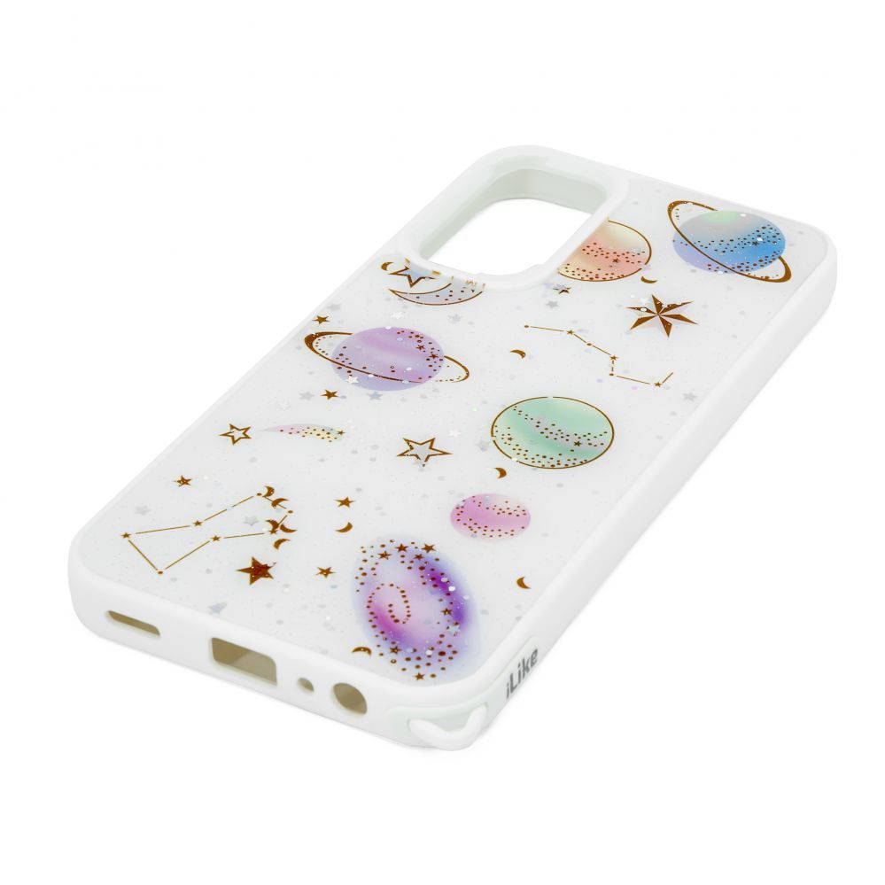 Tagakaaned iLike Samsung Galaxy A15 EPOXY CARTOON COVER White
