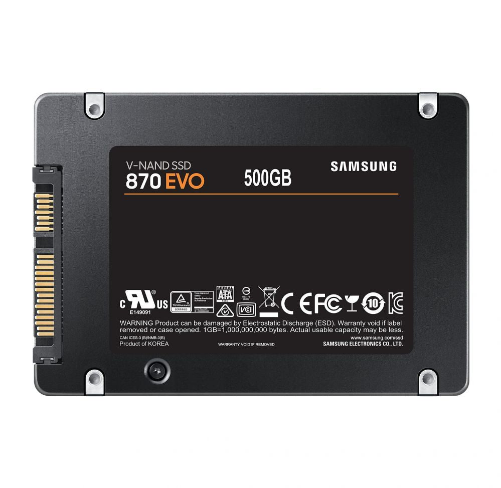 Жесткий диск SSD Samsung  Samsung SSD 870 EVO 500 GB, SSD form factor 2.5
