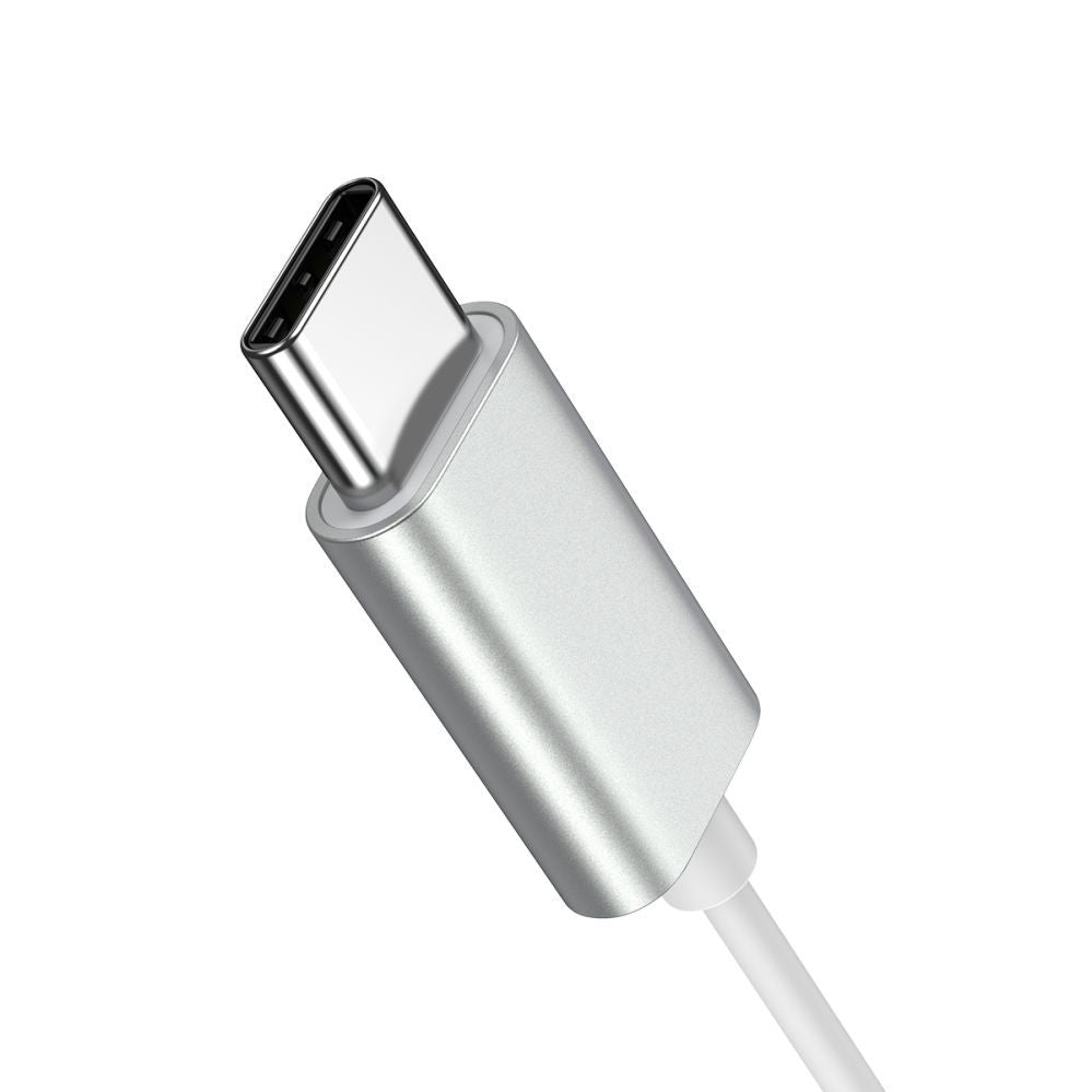 juhtmega kõlarid Joyroom  Joyroom JR-EC06 USB-C in-ear headphones - silver Silver