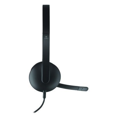 Juhtmevabad kõrvaklapid Logilink  LOGITECH H340 USB Headset black