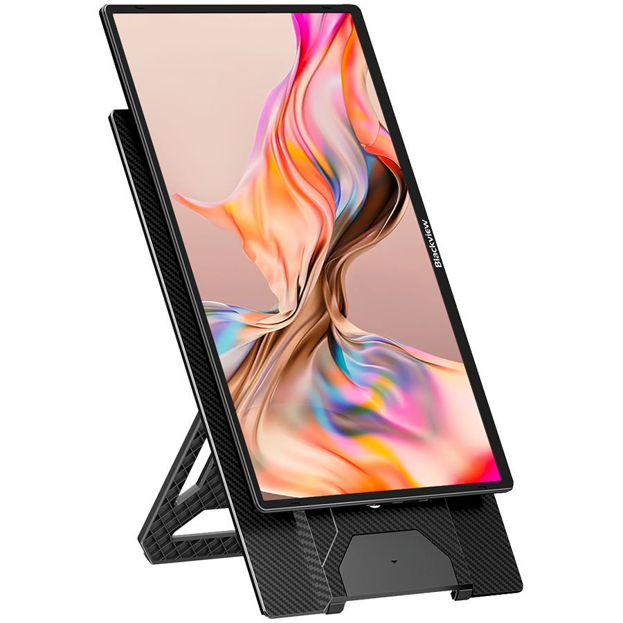 Monitor Blackview  Portable monitor Blackview Table 9 LCD Monitor 16inch IPS FHD 1920x1200 16:9 LCD 60Hz 178 USB-C 3.1x2 Full 1xminiHDMI 368x237x29.5mm Plug into Laptop, PC, Game Console, and More, Plug & Play Black