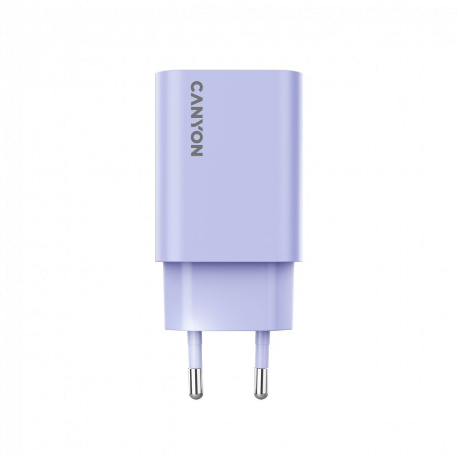 Adapter Canyon  CANYON charger OnCharge 30CL Max Power 30W 1xPD EU Purple