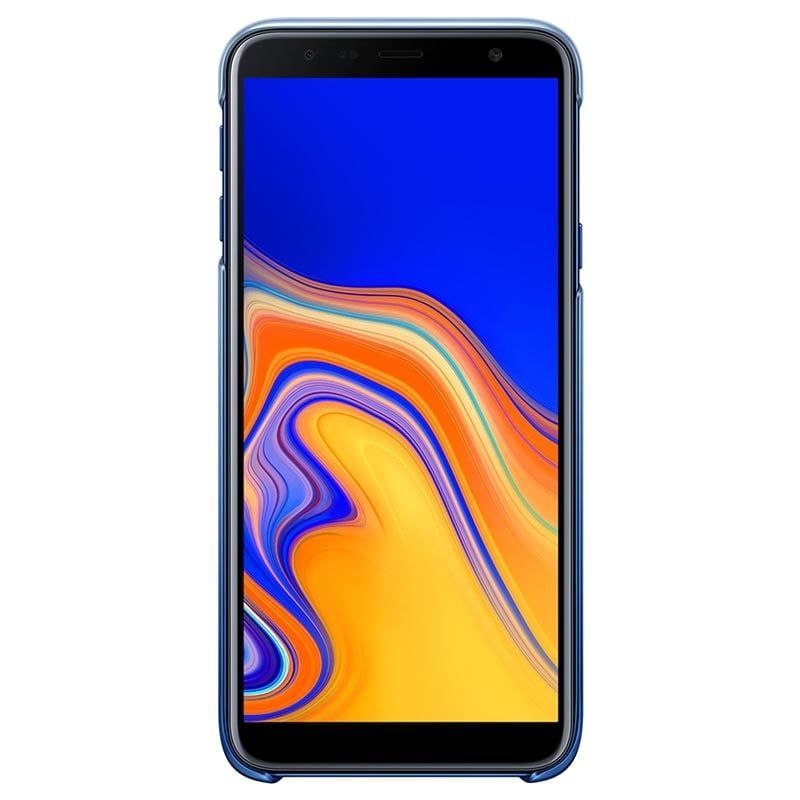 Back panel cover Samsung  Galaxy J4 Plus Gradation Cover EF-AJ415CLEGWW Blue