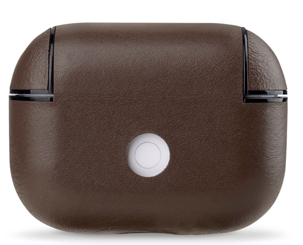 Korpus kõrvaklappidele Evelatus Apple AirPods Pro Leather Protective Case Brown