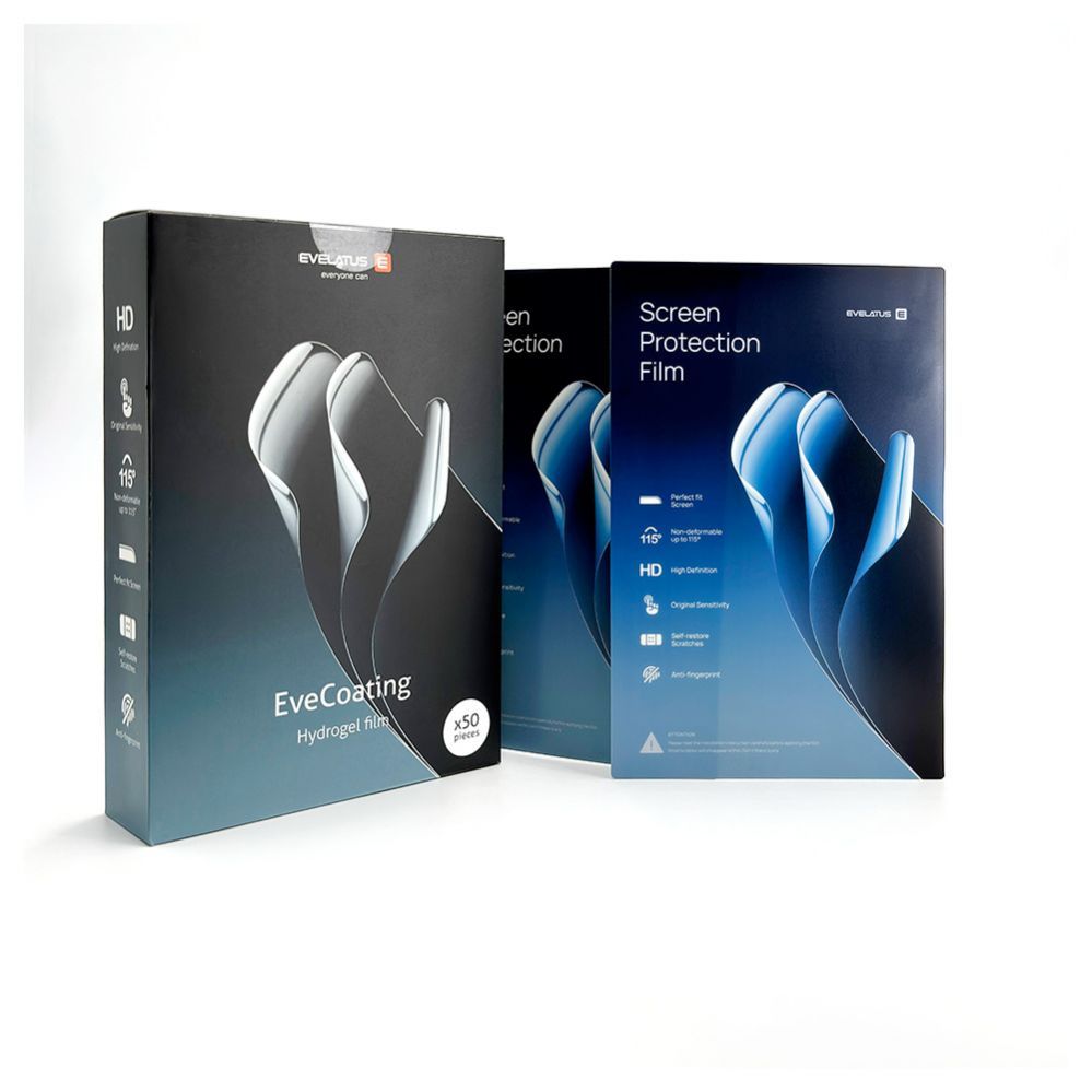 Kaitsekile Evelatus  Premium HD Strong Anti-fingerprint film hydrogel screen protector Clear