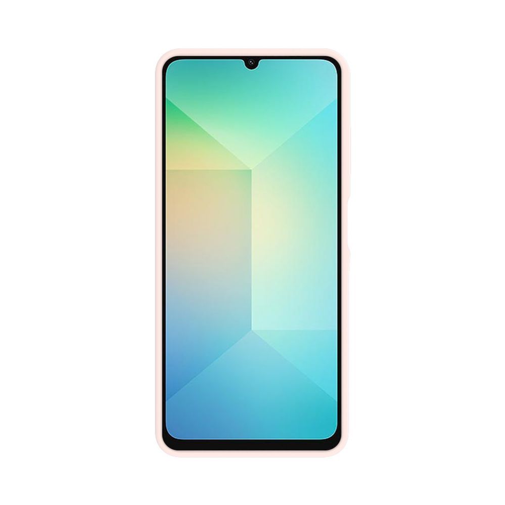 Tagakaaned Evelatus Samsung Galaxy A06 5G Premium Magnetic Soft Touch Silicone Case Pink Sand