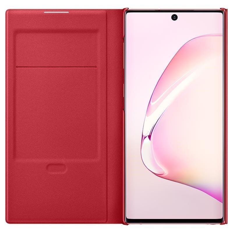 Чехол книжка Samsung  Galaxy Note 10 LED View Cover Red