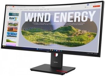 Монитор Lenovo  LENOVO 34" T34WD-40 CURVED WQHD 21:9 120HZ HDMI/DP/USB-C(96W)/RJ45