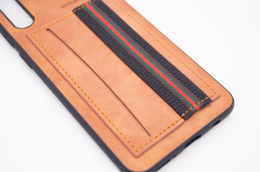 Back panel cover Evelatus Samsung A50 Cubit Plastic Brown