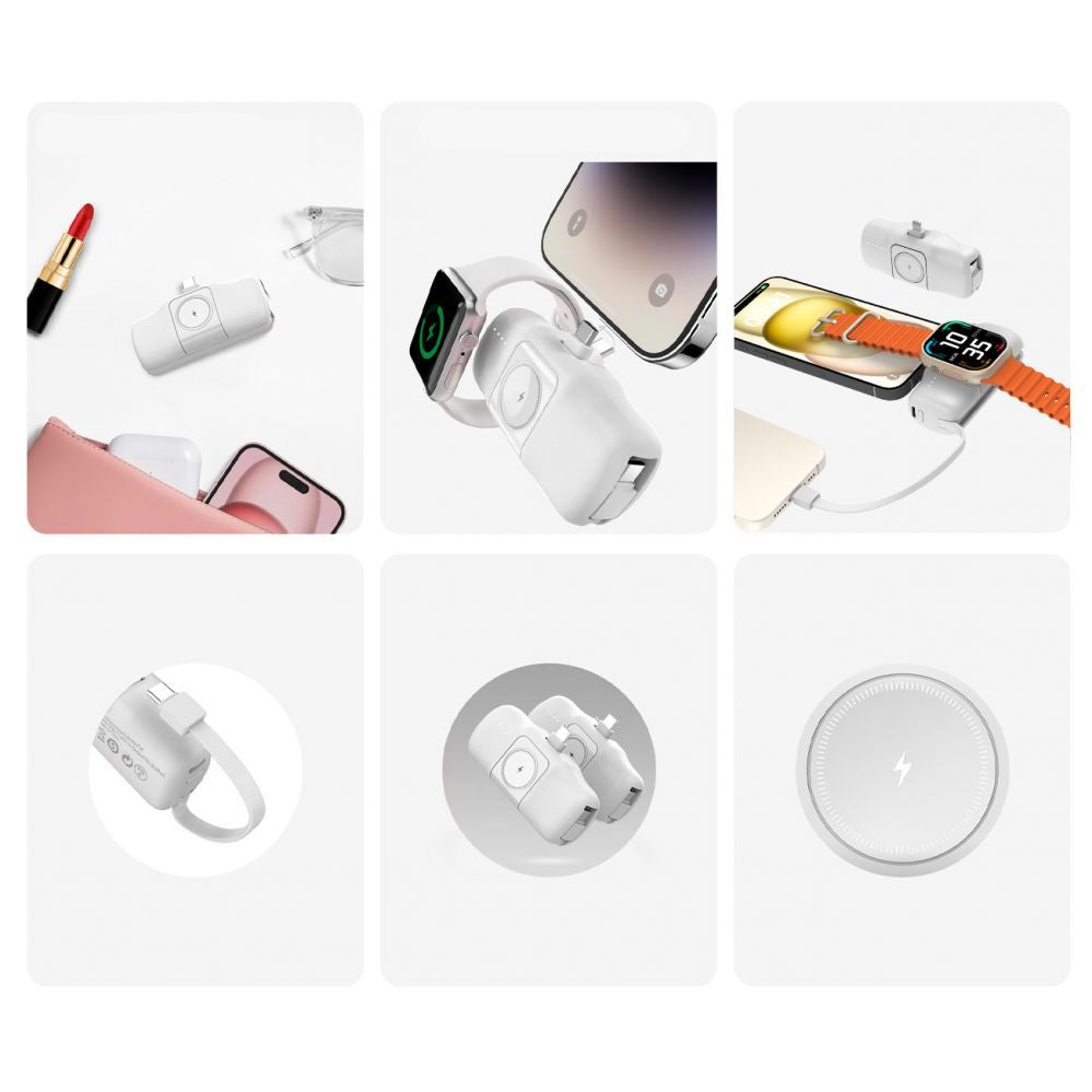 Другой аксессуар для телефона Wozinsky  White \ USB-C (męski)