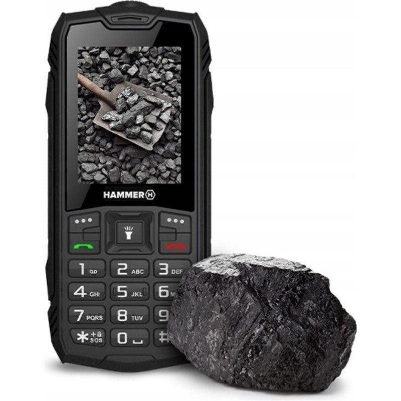 Мобильный телефон Hammer  ROCK LTE (Black) Dual SIM 2.4