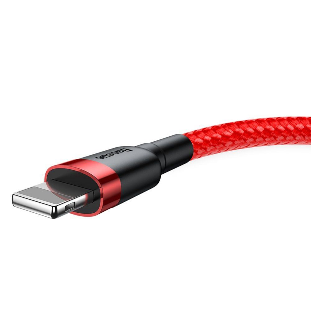 Кабель Baseus  Baseus Cafule USB-A / Lightning 2.4A QC 3.0 cable 0.5 m - red