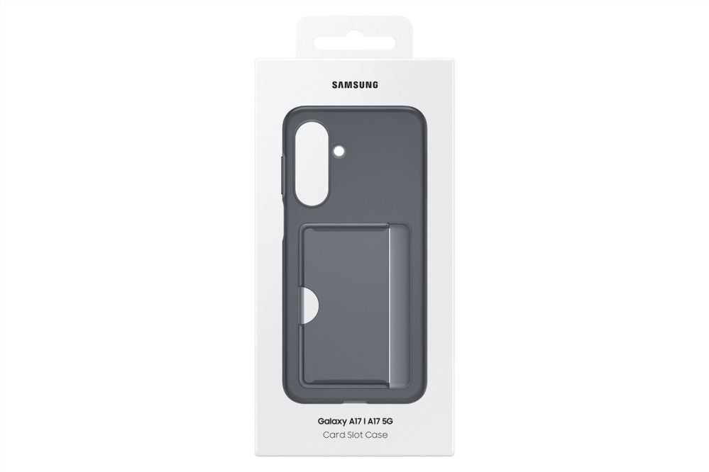 Чехол на заднюю панель Samsung  OA176TB Card Slot Case Samsung Galaxy A17, Black