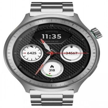 Умные часы Motorola  MOTOROLA WATCH SILVER + HERABAL GARDEN