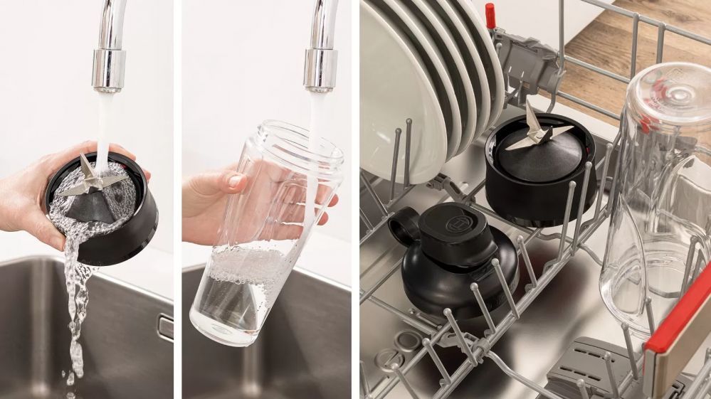 Mikserid ja blenderid Bosch  VitaPower ToGo Smoothie Maker MMB2111S Tabletop, 450 W, Jar material Tritan, Jar capacity 0.6 L, Ice crushing, Silver