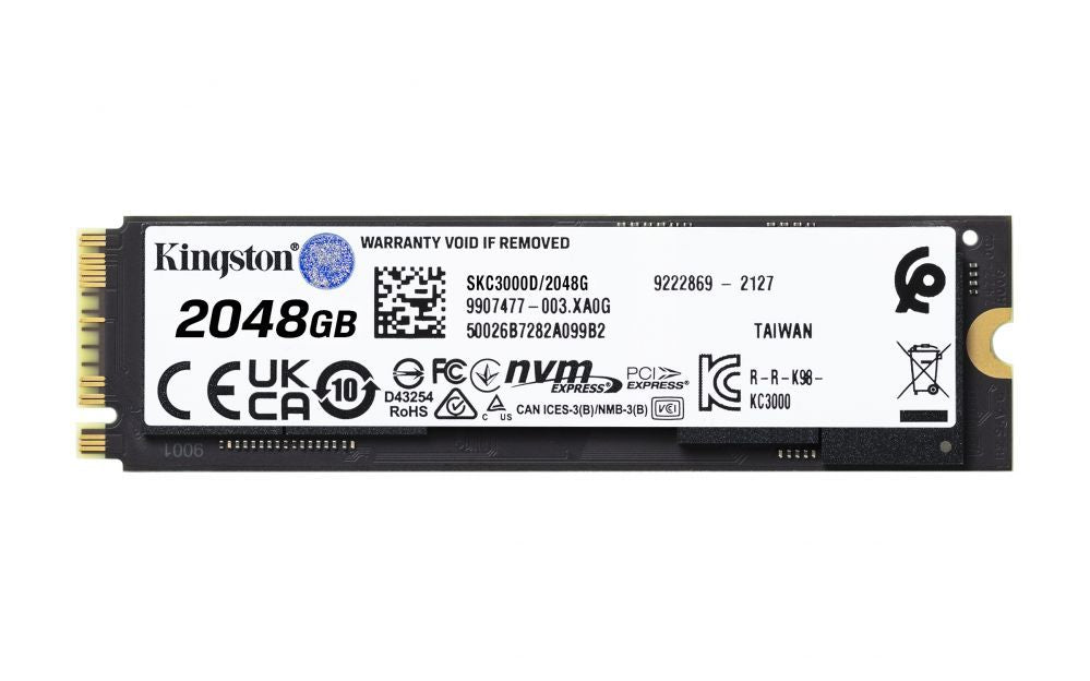 Kõvaketas SSD Kingston  KC3000 2048GB PCIe 4.0 SSD