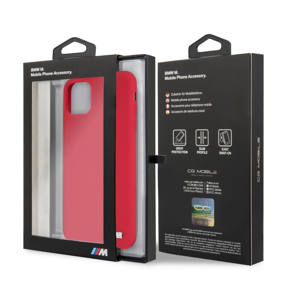 Tagakaaned BMW Apple iPhone 11 Pro Max Hardcase Silicone Red