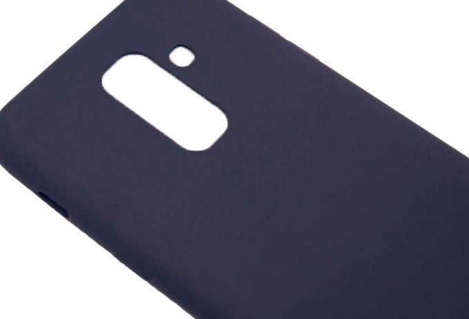 Чехол на заднюю панель Evelatus Samsung Galaxy A6 Plus 2018 Nano Silicone Case Soft Touch TPU Midnight Blue