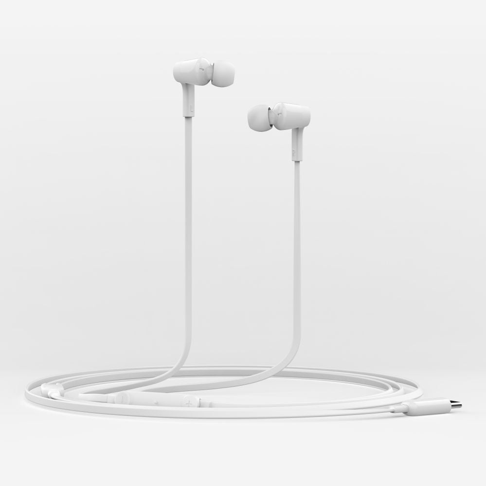 Проводные наушники Belkin  SOUNDFORM  - Headphones with USB-C  Connector White